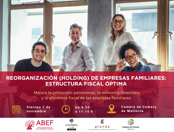 Reorganización (Holding) de Empresas Familiares: Estructura Fiscal Óptima
